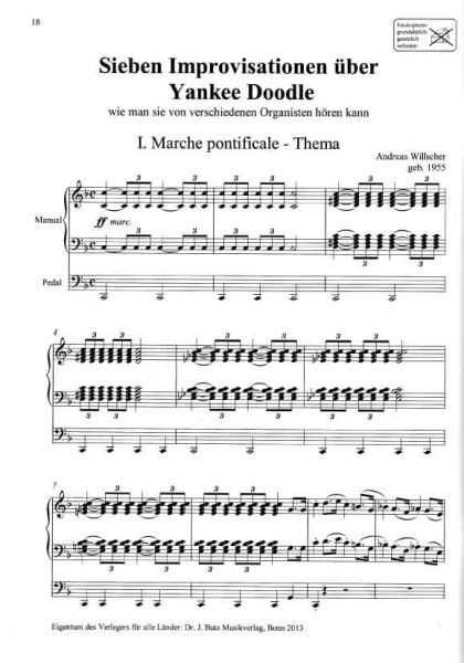 Yankee Doodle Marche pontificale